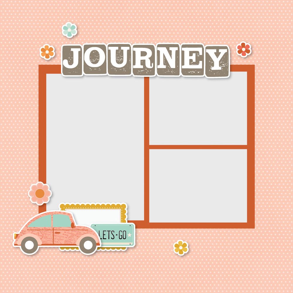 Simple Stories - Open Road Collection - Simple Pages Page Pieces