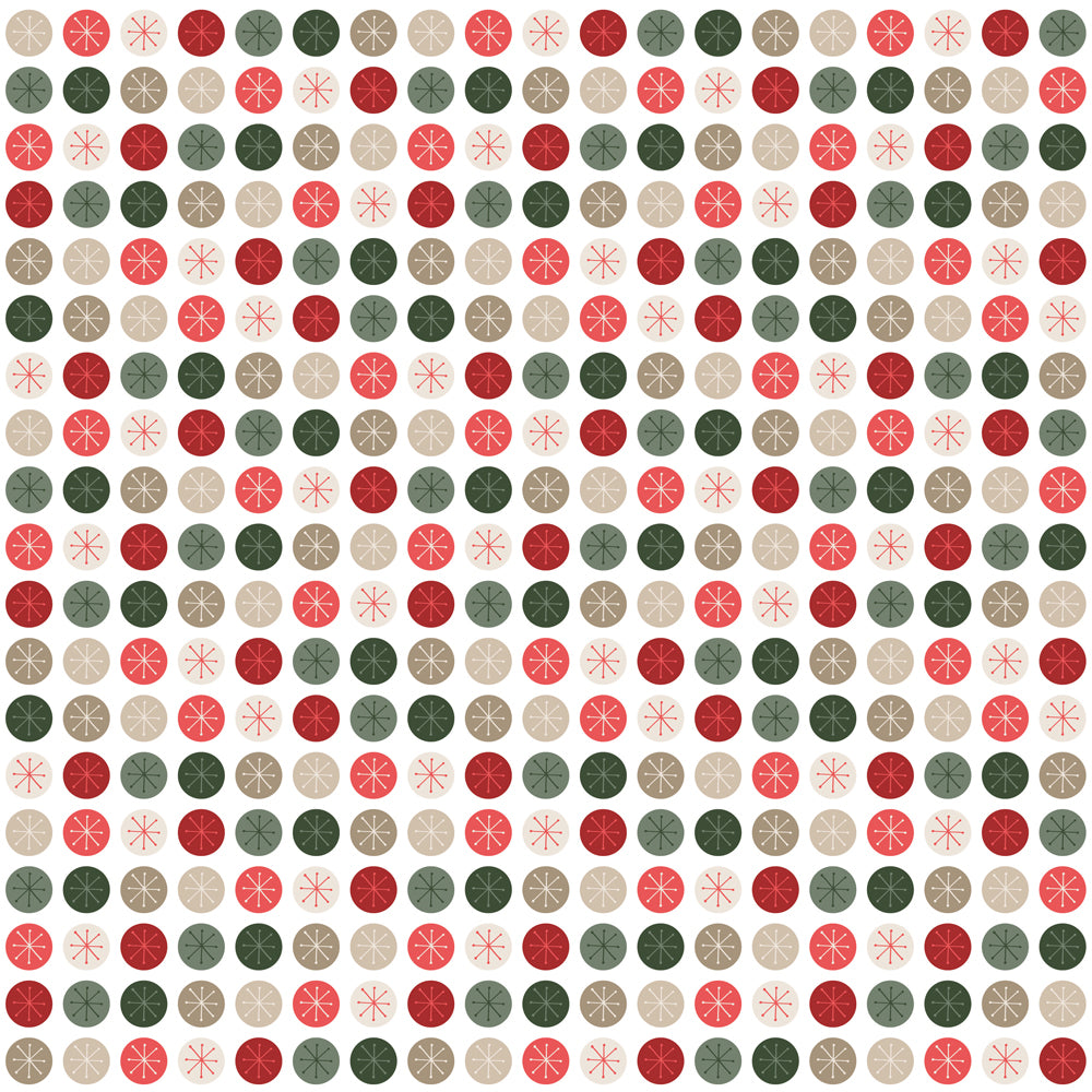 Simple Stories - Mistletoe & Holly Collection - 12 x 12 Double Sided Paper - Combo Elements