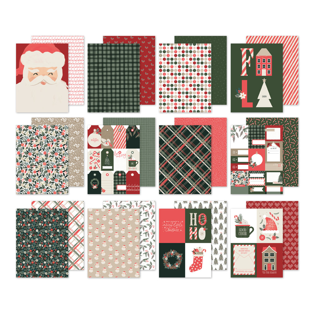 Simple Stories - Mistletoe & Holly Collection - 6 x 8 Paper Pad