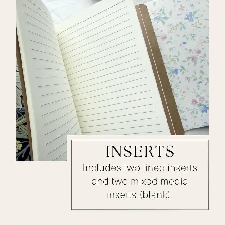 A House Of Books - Handmade Refillable Journal