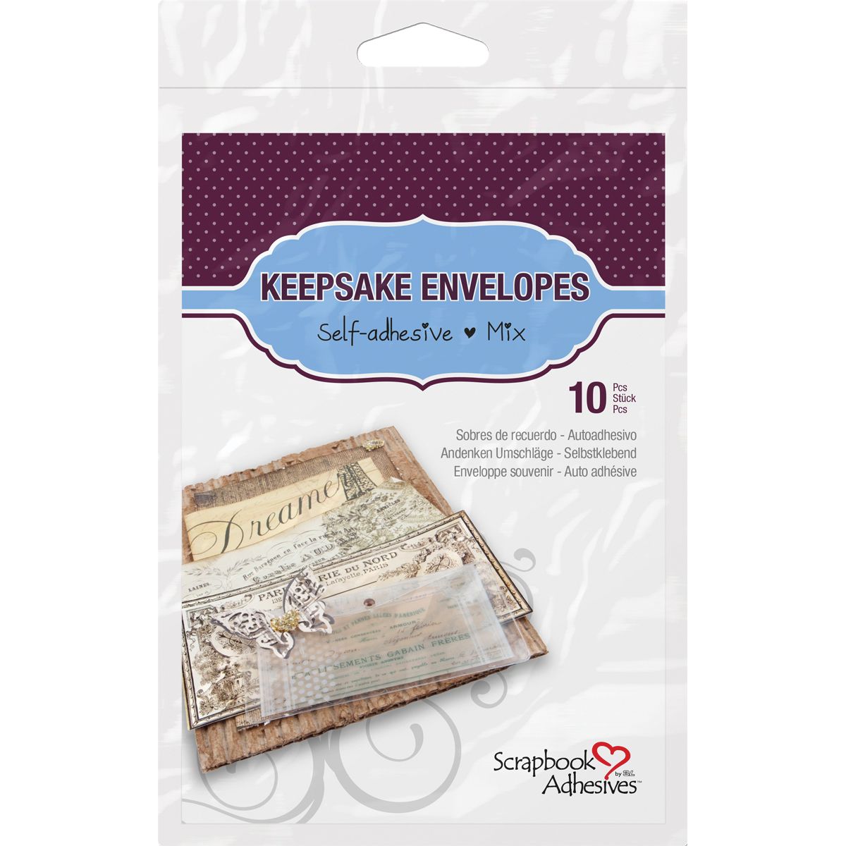 Scrapbook Adhesives by 3L - Keepsake Envelopes