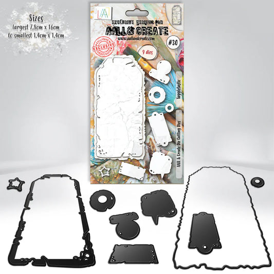 AALL And Create - #30 Die-Cutting Die Set - Taggletastic