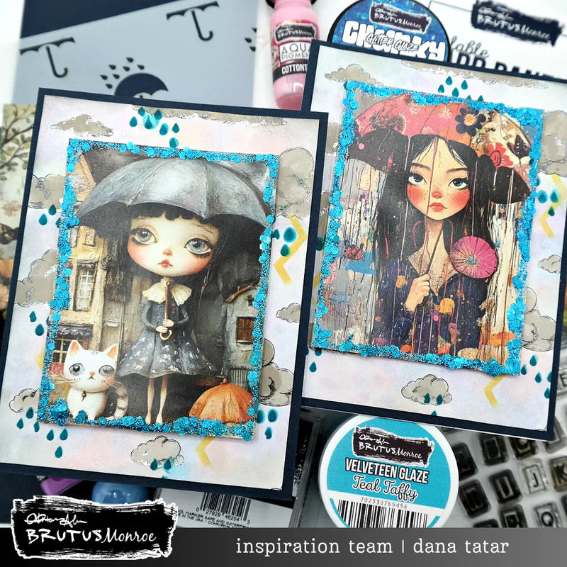 Brutus Monroe - Wonderland Collection - Creative Cards - Rainy Day