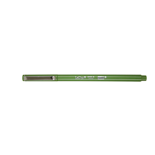 Marvy Le Pen - Marker Pen - Fine Point - Olive Green