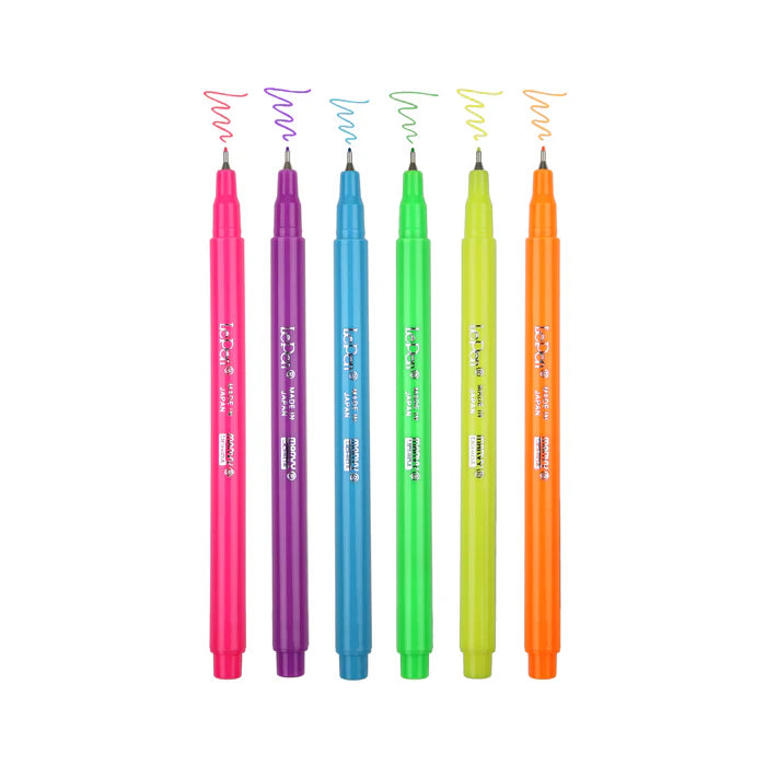 Marvy Le Pen - Marker Pen - Fine Point - Fluorescent Orange
