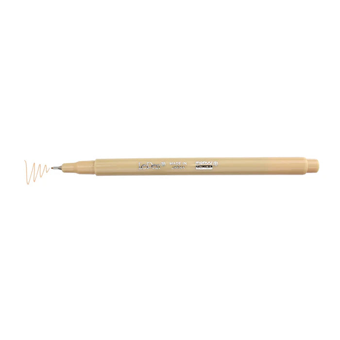 Marvy Le Pen - Marker Pen - Fine Point - Earth Tone - Beige