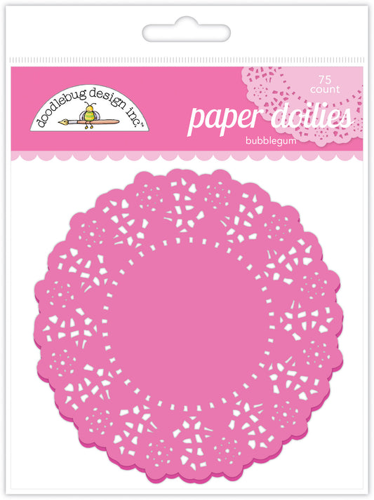 Doodlebug Design - Paper Doilies - Bubblegum