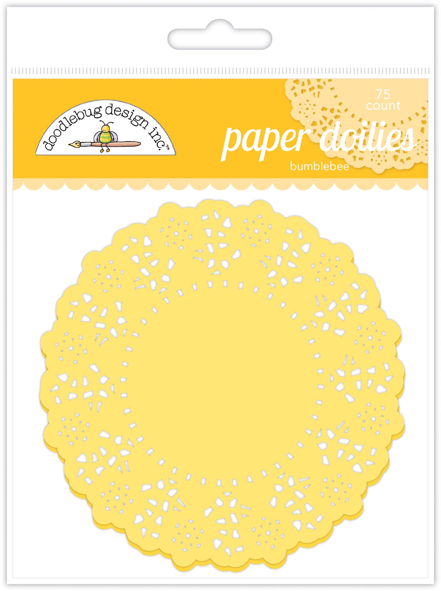 Doodlebug Design - Paper Doilies - Bumblebee