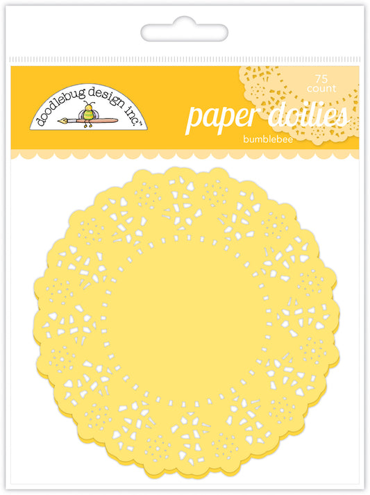 Doodlebug Design - Paper Doilies - Bumblebee