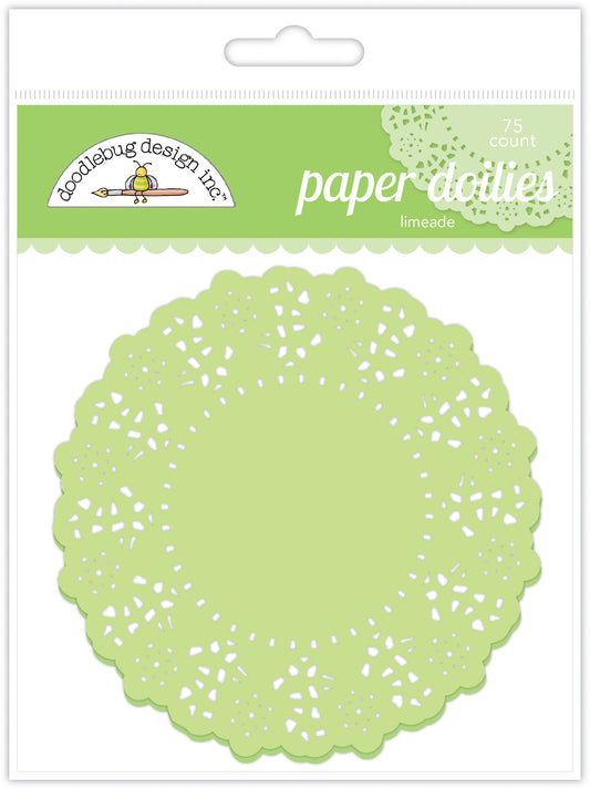 Doodlebug Design - Paper Doilies - Limeade