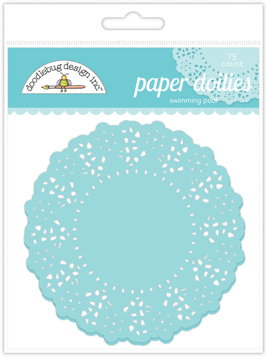 Doodlebug Design - Paper Doilies - Swimming Pool