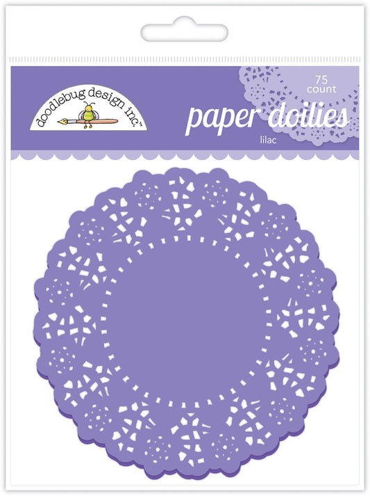 Doodlebug Design - Paper Doilies - Lilac