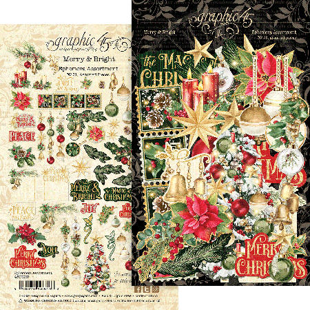 Graphic 45 - Merry and Bright Collection - Ephemera