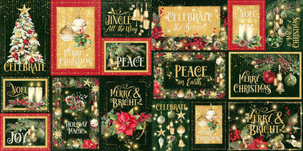 Graphic 45 - Merry and Bright Collection - Journaling Cards