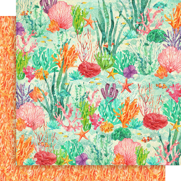 Graphic 45 - Seas The Day Collection - 8 x 8 Collection Pack