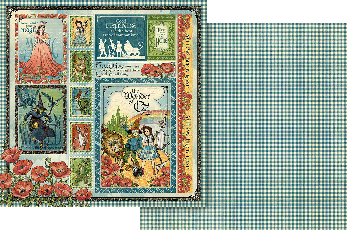 Graphic 45 - Wonder of Oz Collection - 8 x 8 Collection Pack