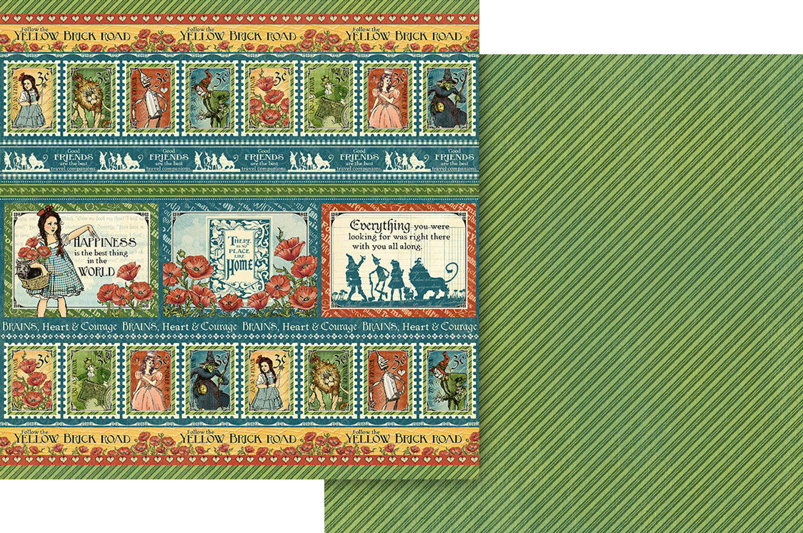 Graphic 45 - Wonder of Oz Collection - 8 x 8 Collection Pack