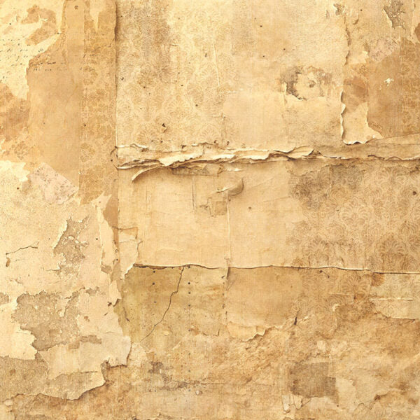 Graphic 45 - Journaling Through Time Collection - 12 x 12 Double-Sided Paper - Goldenrod Gold Patterns And Solids