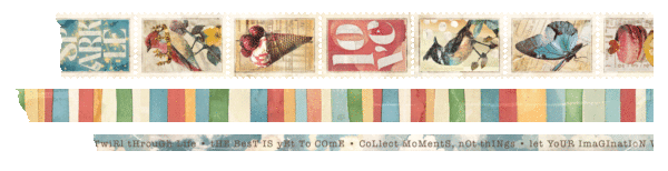 Graphic 45 - Journaling Through Time Collection - Washi Tape Set