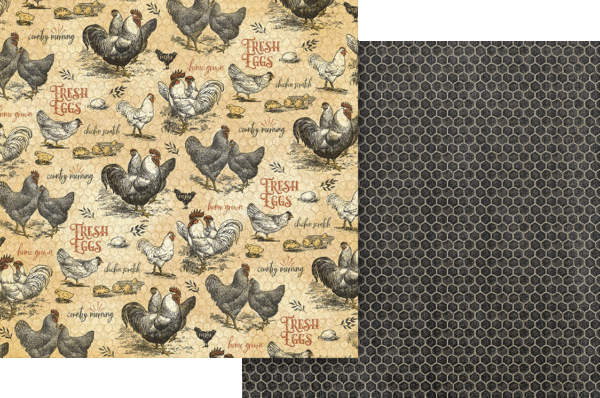 Graphic 45 - Farmhouse Collection — 12 x 12 Keepsake Edition