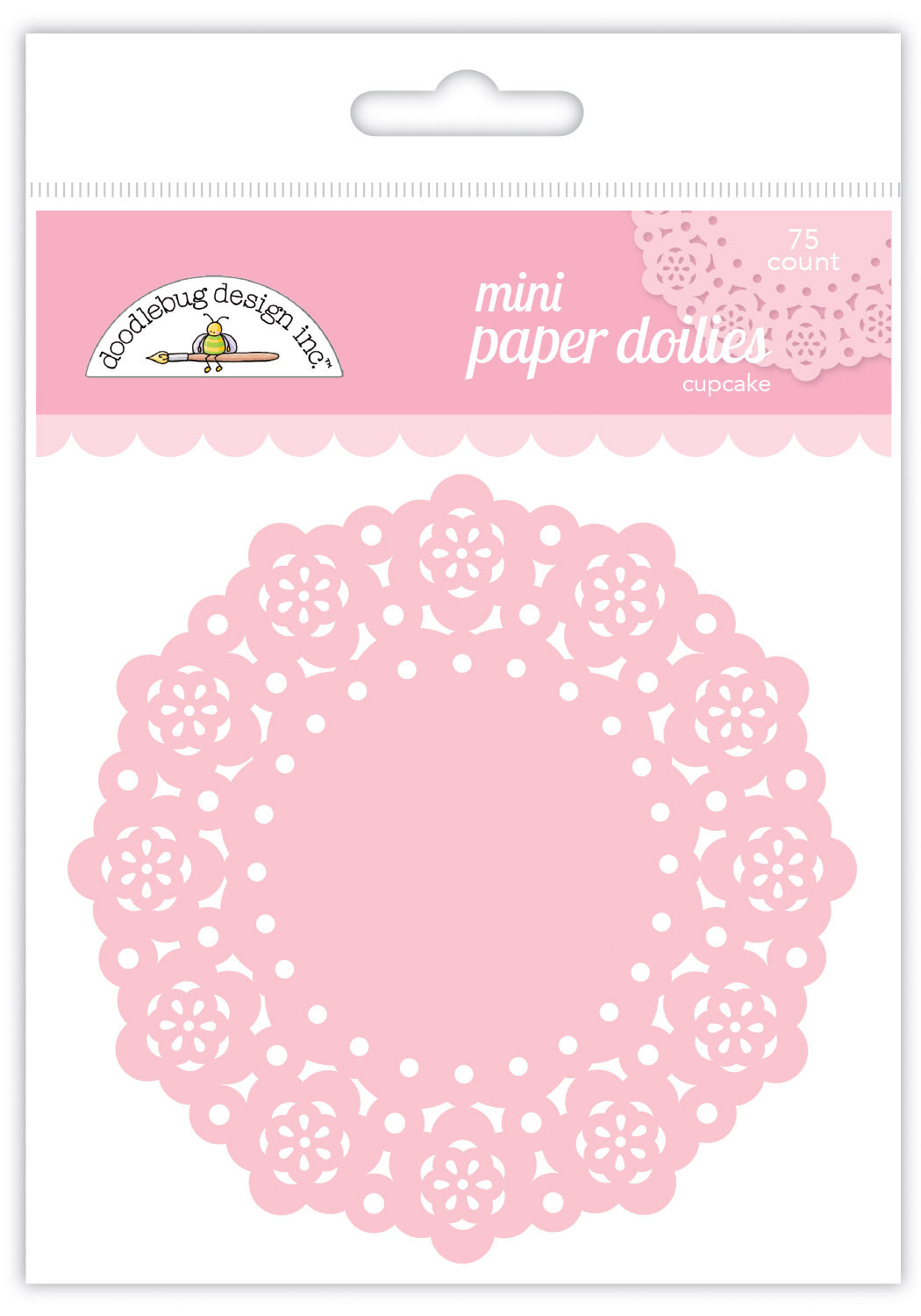 Doodlebug Design - Paper Doilies - Mini - Cupcake