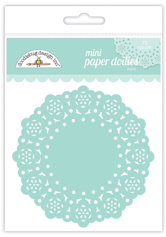Doodlebug Design - Paper Doilies - Mint
