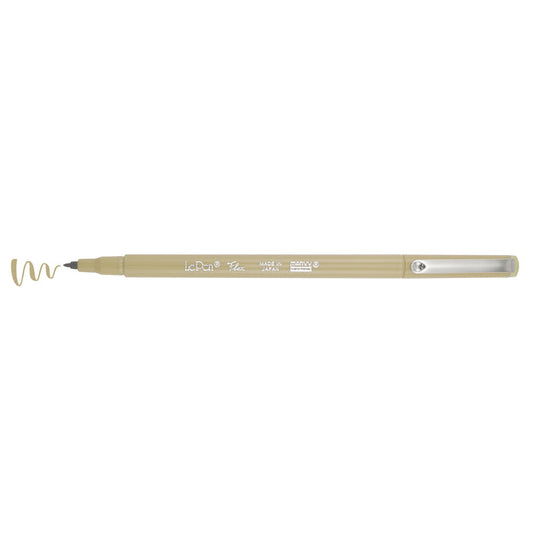 Marvy Le Pen Flex - Marker Pen - Brush Tip - Beige