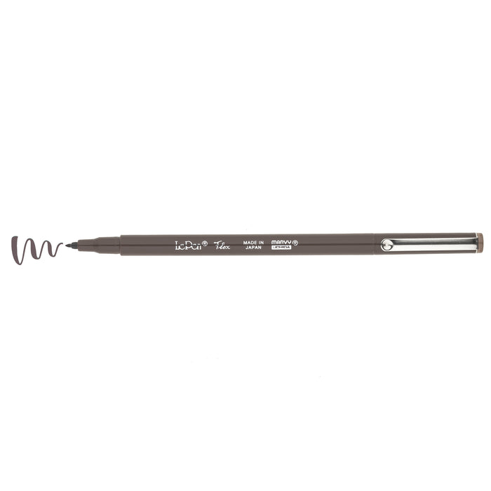 Marvy Le Pen Flex - Marker Pen - Brush Tip - Sepia