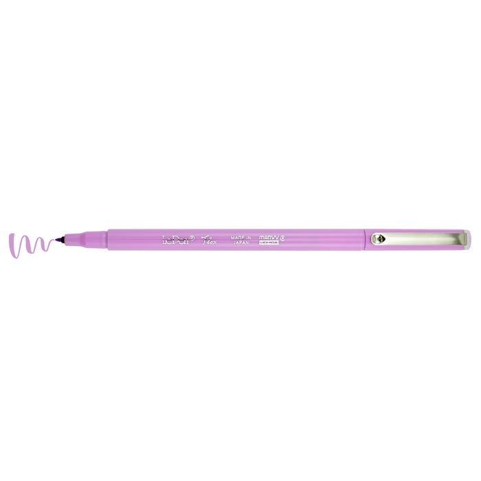 Marvy Le Pen Flex - Marker Pen - Brush Tip - Pale Mauve