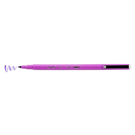 Marvy Le Pen Flex - Marker Pen - Brush Tip - Fluorescent Violet