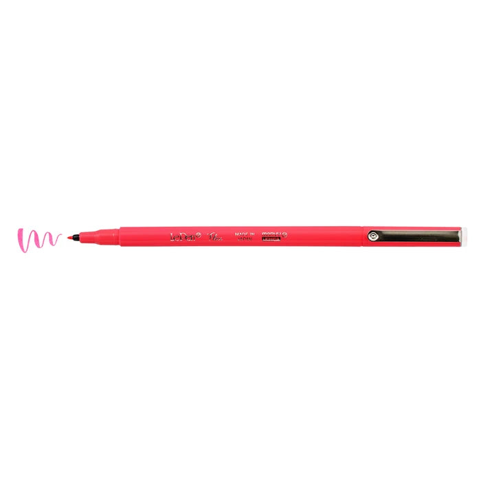 Marvy Le Pen Flex - Marker Pen - Brush Tip - Fluorescent Pink