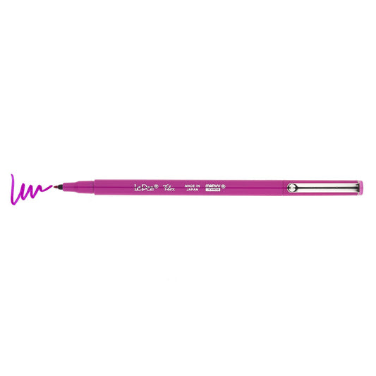 Marvy Le Pen Flex - Marker Pen - Brush Tip - Magenta