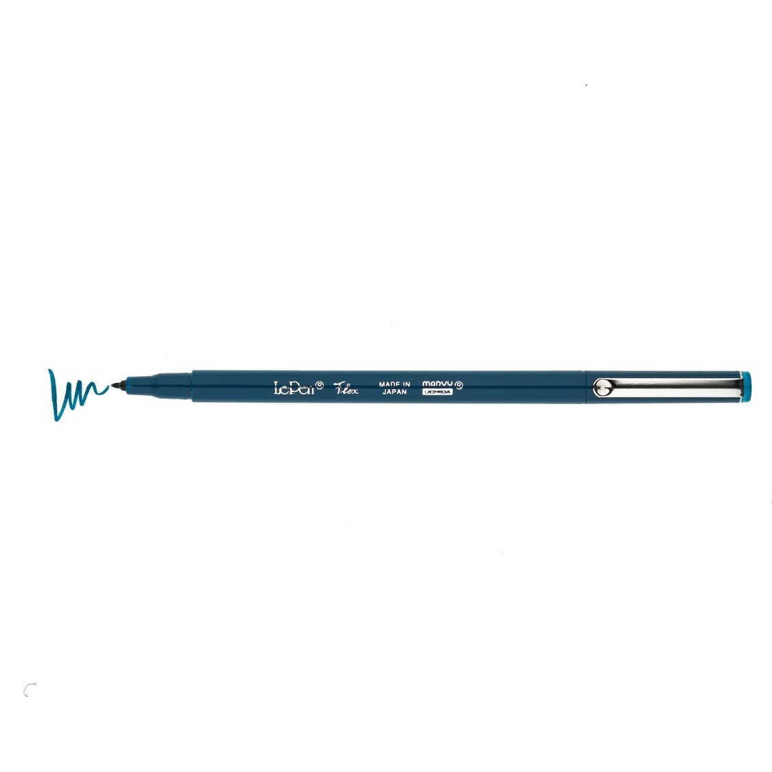 Marvy Le Pen Flex - Marker Pen - Brush Tip - Oriental Blue
