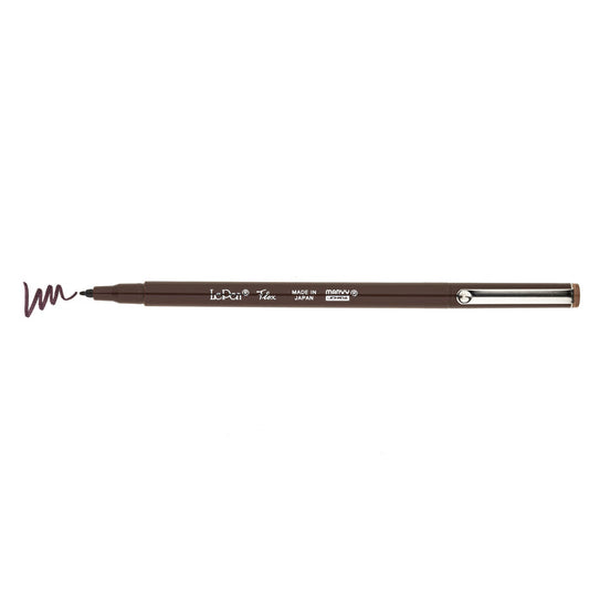 Marvy Le Pen Flex - Marker Pen - Brush Tip - Brown