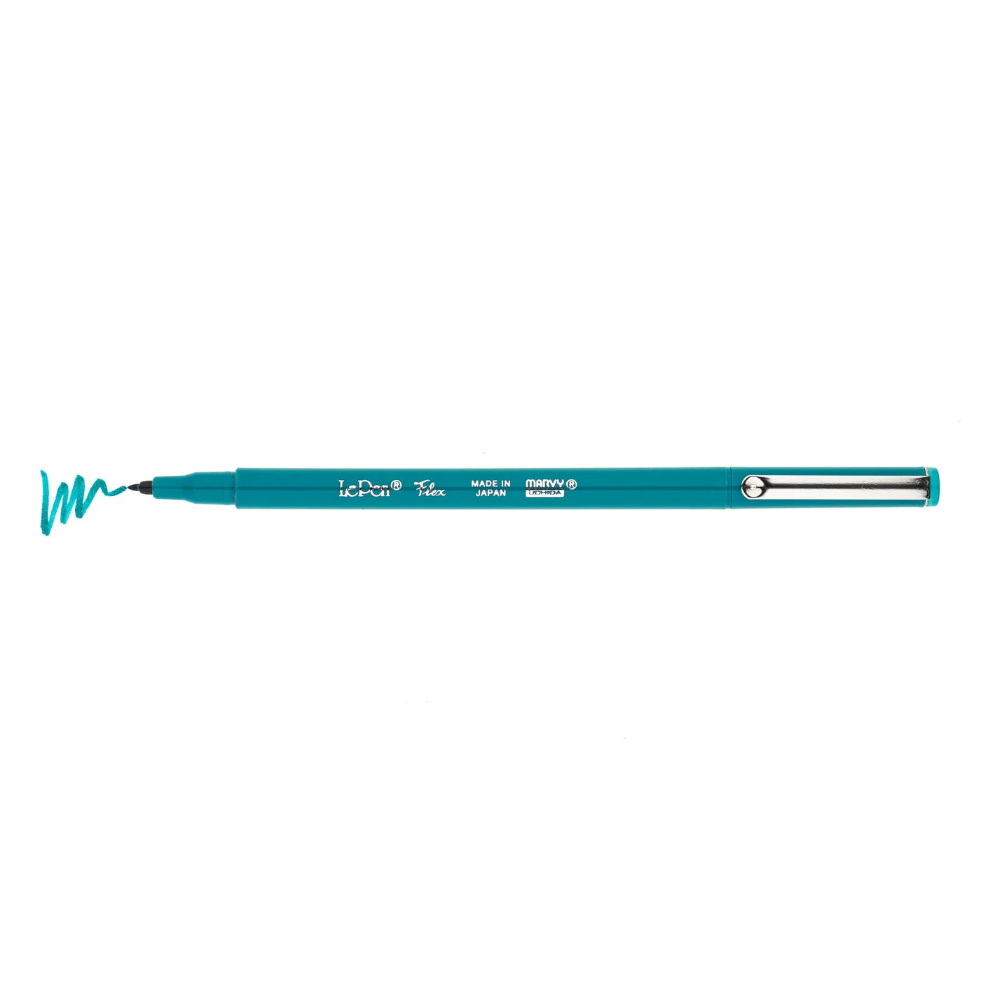 Marvy Le Pen Flex - Marker Pen - Brush Tip - Teal