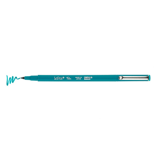 Marvy Le Pen Flex - Marker Pen - Brush Tip - Teal