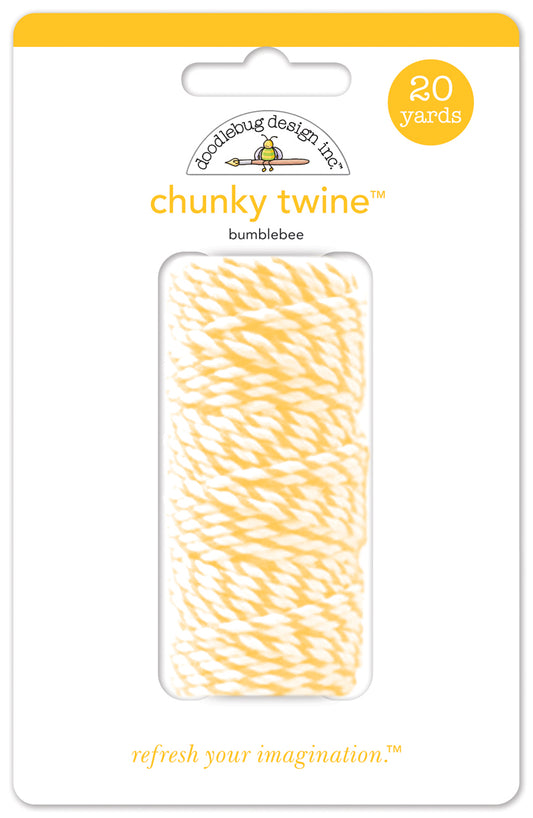 Doodlebug Design - Chunky Doodle Twine - Bumblebee