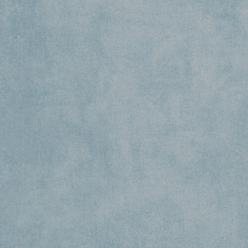 A close-up of a textured fabric or material swatch in a muted dusty blue color.