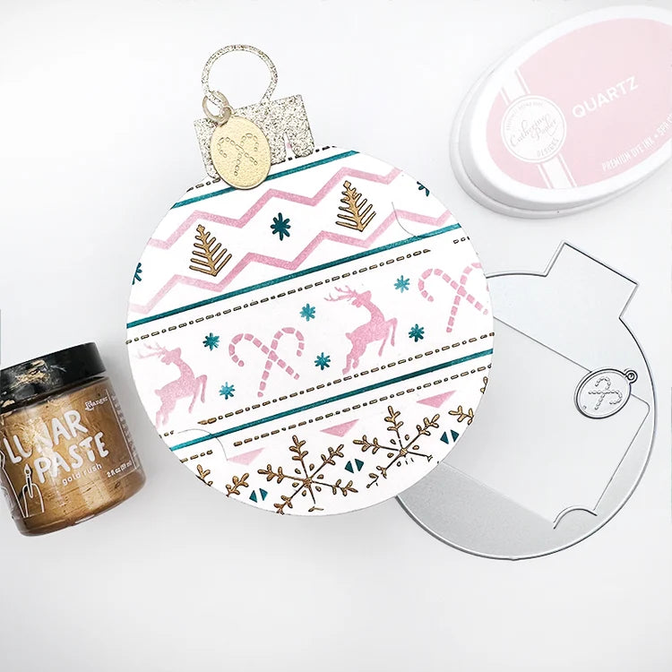 Emily Moore Designs - Layered Stencils - Christmas Sweater