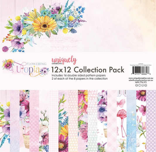 Uniquely Creative Flower Utopia 12 x 12 Collection Pack