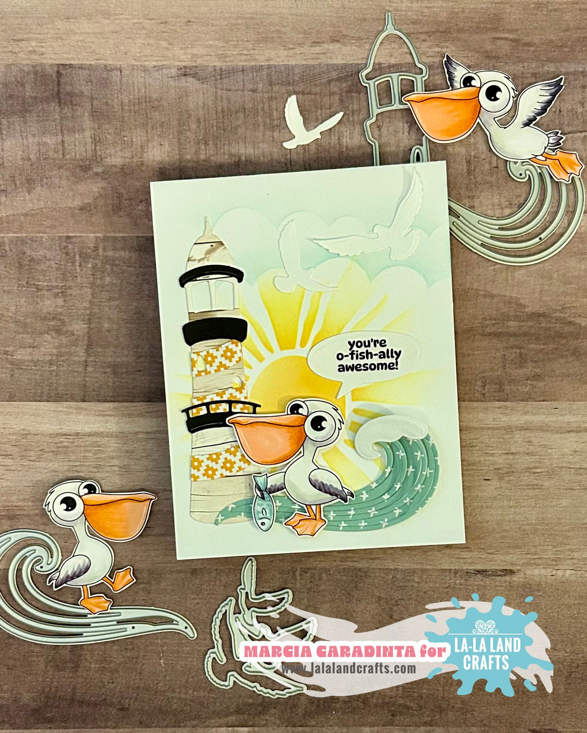 La-La Land Crafts - Dies - Tall Waves