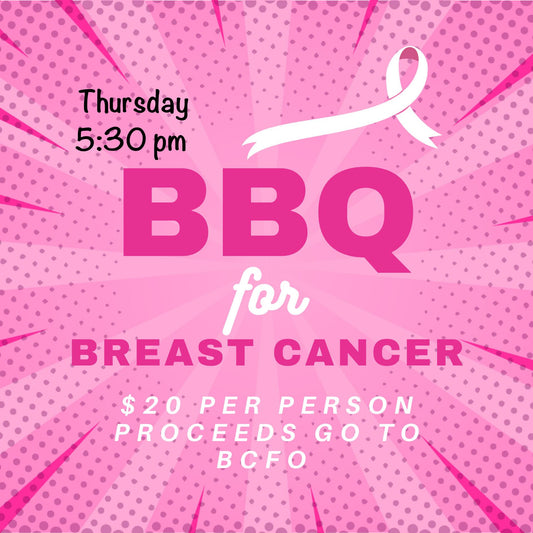 BBQ for Breast Cancer - October Retreat Dinner