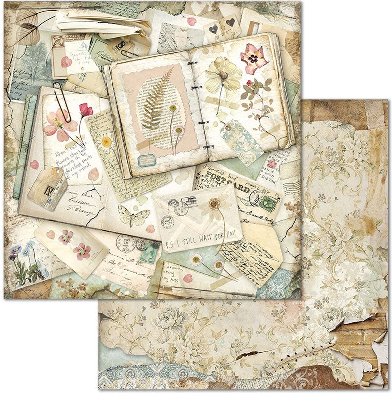 Stamperia - Imagine Collection - 8 x 8  Paper Pad