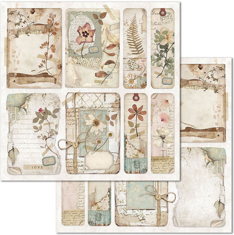 Stamperia - Imagine Collection - 8 x 8  Paper Pad