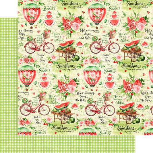 Graphic 45 - Sunshine On My Mind Collection - 12 x 12 Double-Sided Paper - Time To Relax