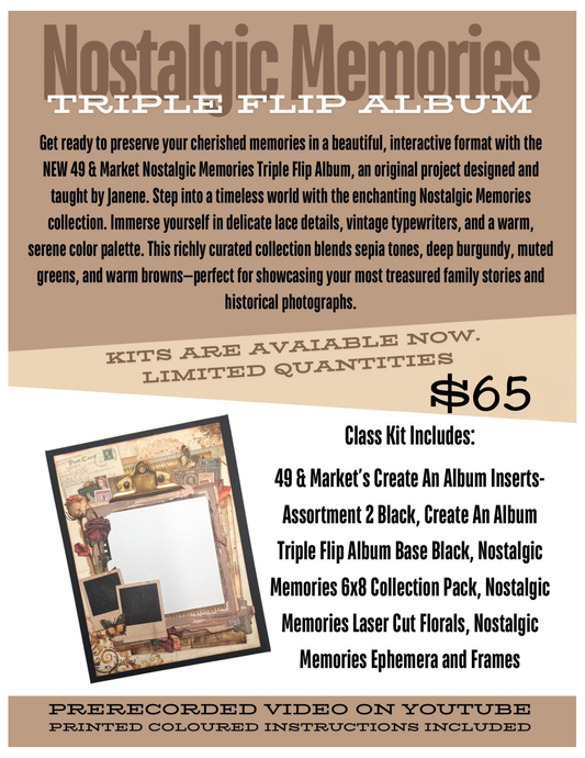 49 and Market Nostalgic Memories Album Kit