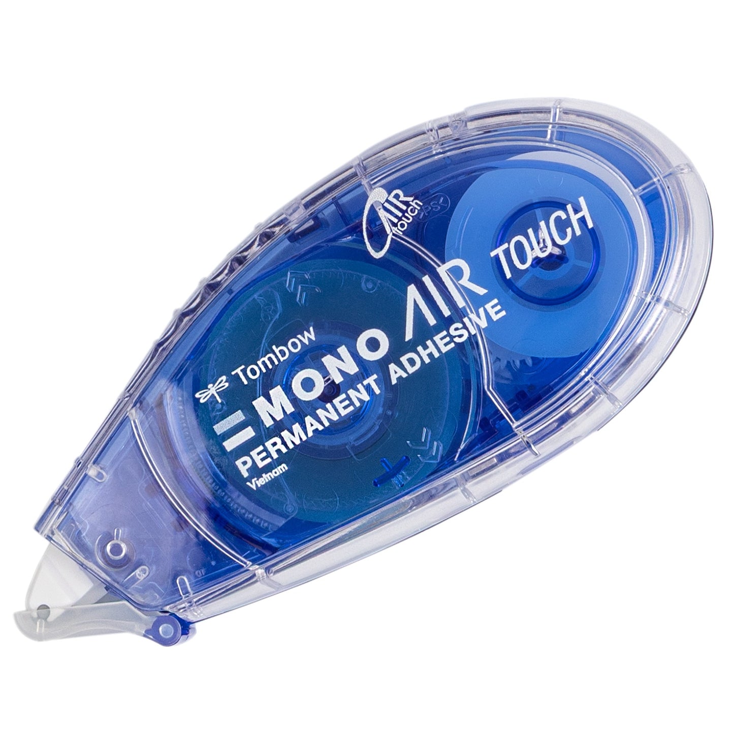 Tombow Mono Air Touch permanent adhesive on a white background