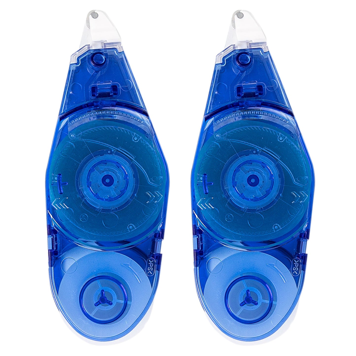 Two blue MonoAir adhesive refills on a white background