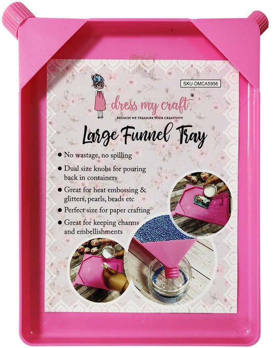 Dress My Craft Large Funnel Tray