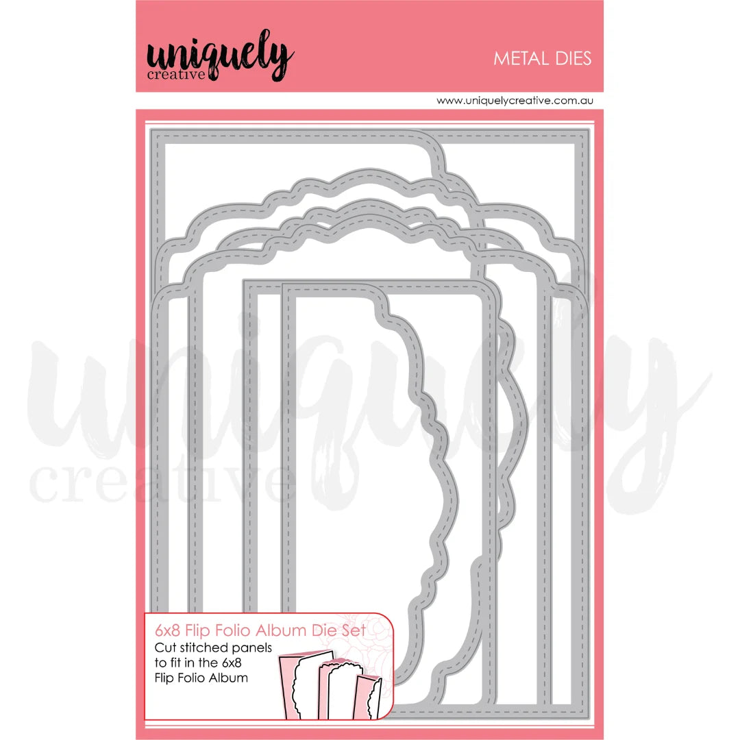 Uniquely Creative - Die Set - 6"x8" Flip Folio Album